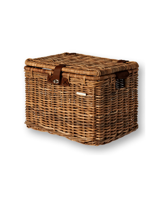 Basil Denton basket L nature braun