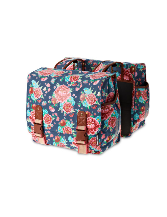 Basil Bloom Double bag indigo blau 2