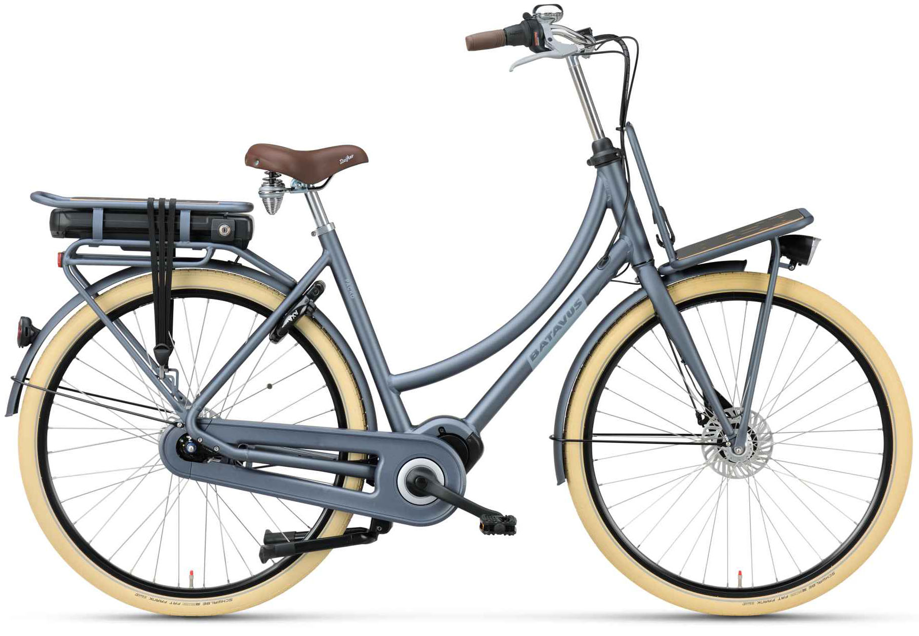 Batavus PACKDE Go Plus 2021 Damen Matt Blau