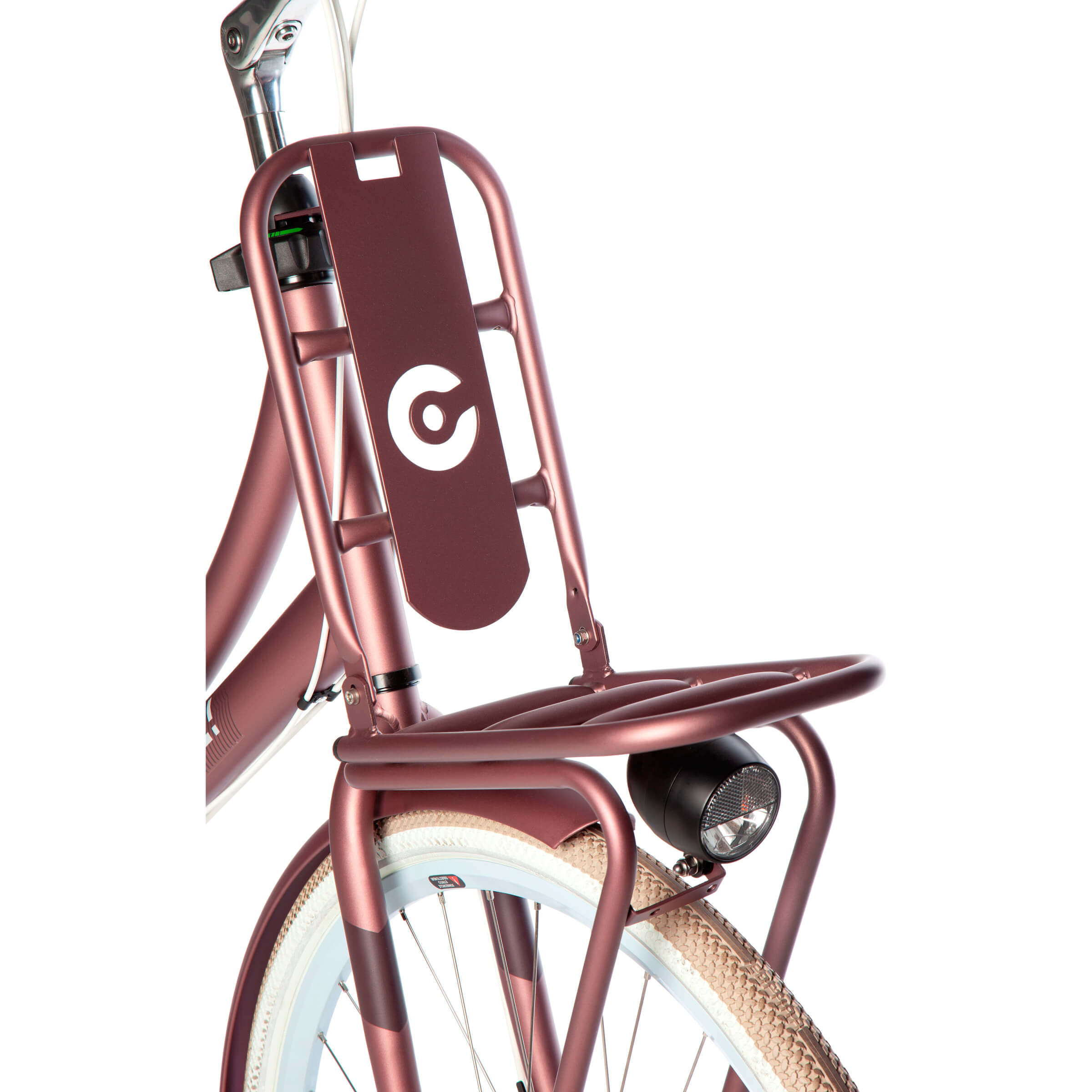 Cortina E-u4 Transport Familie MN8 2021 Dames Roze Mat Cortina Elektrische Fiets 1