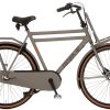 Cortina U4 Solid N3 2020 Heren Grijs Mat-Cortina Transport Fiets Zijkant