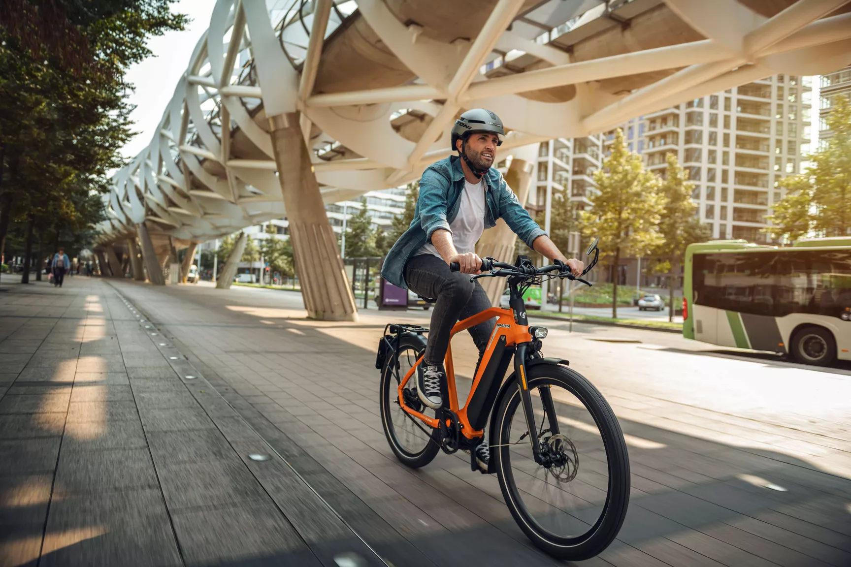 ebike orange sparta