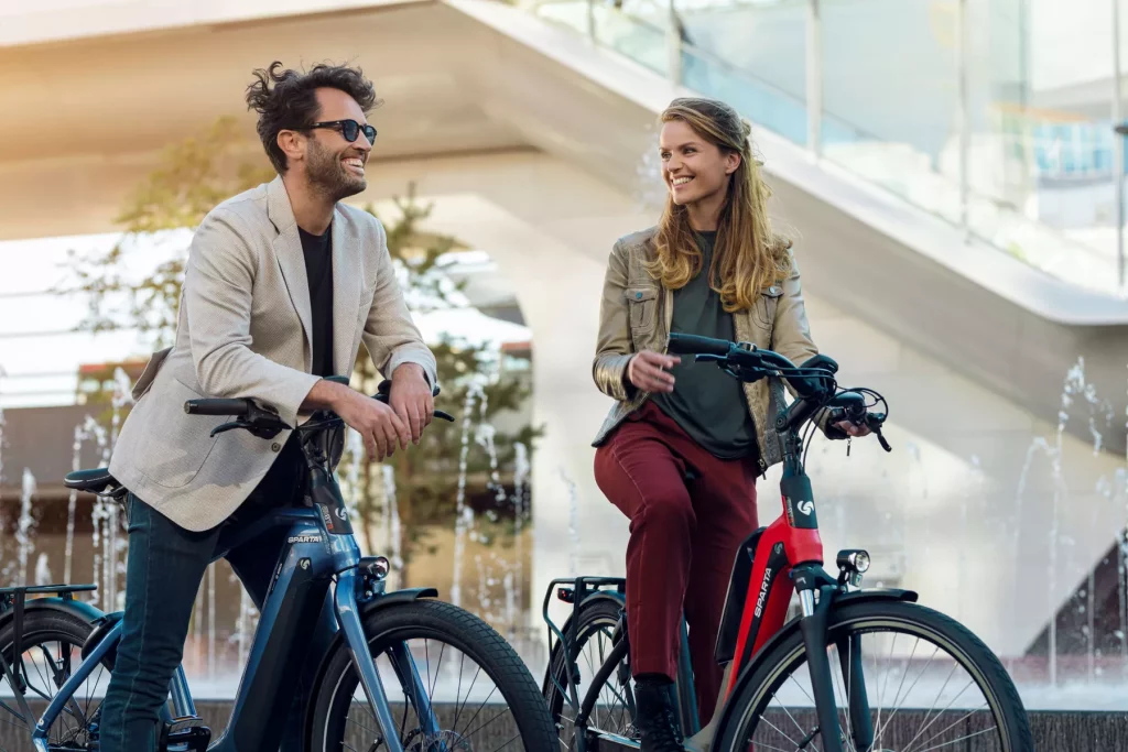 man vrouw Sparta Ebikes